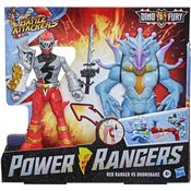 Power Rangers Battle Attackers Red Ranger vs Doomsnake F1261