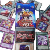 Caixa de Combate Yu Gi Oh 50 Cards Yu Gi Uh Jogo Rank Nº7