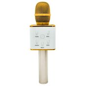 Microfone Bluetooth Show - Dourado