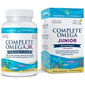 Complete Omega Junior 283 Mg Omega 3 + 35 mg gla Nordic Naturals 90 mini Soft Gels