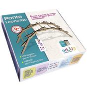 Quebra-cabeça Edulig Linha Da Vinci - Ponte Leonardo - 21 peças madeira