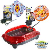 Beyblade Arena Rail Rush Bey B -110 vs B -111 - Top Gyro