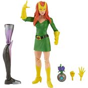 Boneco Marvel Legends Marvel Girl Jean Grey X-Men BAF Tri-Sentinel