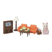 Conjunto Sala Estar Irmã Gato Primavera Sylvanian Families