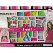 Kit Pulseira My Style Beads Studio BR1272 - Multikids