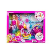 Barbie Dreamtopia Arco Iris Com Unicornio Playset - MATTEL GTG01