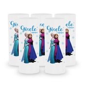 Kit 30 Copos Long Drink Aniversario Frozen Personalizados