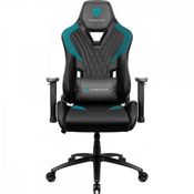 Cadeira Gamer DC3 Preta/Ciano THUNDERX3