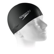 Touca de Natação - Speedo - Silicone Lisa - Ladies Cap - Preto - Multisport