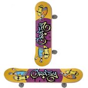 Skate Infantil Radical Shape Estampado Com Lixa Crazy