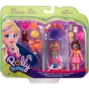 Polly Pocket Balanço Diversão no Banho para Animais - Mattel GRF06