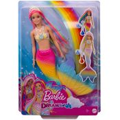 Boneca Barbie Dreamtopia Sereia Rainbow Magic GTF89 - Mattel  GTF88
