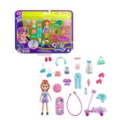 Polly Pocket Conjunto Festa de Patinação HDW51 - Mattel GBF85