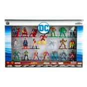 Dc Comics Metal Nano 5 cm Coleção Completa Pack Com 20