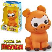 Boneco Mascote Turma Da Mônica Cãozinho Bidu De 12 Cm