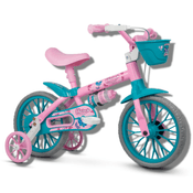 BICICLETA  INFANTIL  NATHOR ARO 12 CHARM DE 2 a 4 ANOS