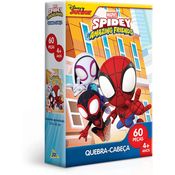 Quebra-Cabeça Marvel Amazing Friends Spidey 60 Peças Toyster