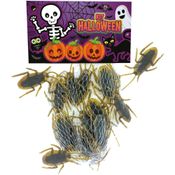 MINIATURA COLECIONAVEL KIT HALLOWEEN BARATINHA PCT.C/12 BRASILFLEX