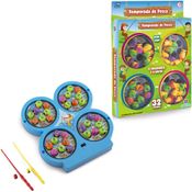 BRINQUEDO DIVERSO PEGA PEIXE C/SOM E 4 VARINHAS
