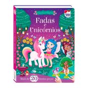Livro Faça e Brinque Faça Suas Próprias Fadas e Unicórnios
