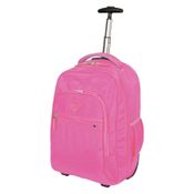 Mochila De Rodinhas G Rosa Claro Rolling Crinkle Sestini  (194709)