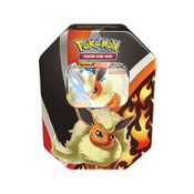 Lata Evoluções de Eevee Pokémon Flareon V Copag