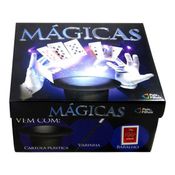 Kit Mágica - 30 Truques - 37 Peças - Cartola Infantil