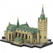 General Kit de Construção Catedral de Paderborn com 3164 Peças, GéNERIC, Verde