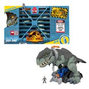 Conjunto de Figura e Mini Boneco - Jurassic World - Imaginext - Giga Dino - Mattel