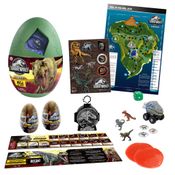 Mini Figuras Colecionáveis Jurassic World Mega Ovo Surpresa