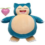 Pokemon - Pelúcia de Luxo Snorlax de 25cm com Som