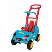 Quadriciclo Roller Baby Fit Azul c/ Buzina Música Magic Toys