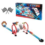 Pista Looping Spin Infantil Menino Tipo Hotwheels C/carrinho