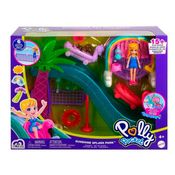 Playset Boneca Polly Pocket Parque Aquático de Esportes Sunshine Splash - Mattel