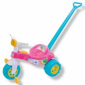 TICO-TICO VELOTROL INFANTIL TRICICLO PRINCESA COM ALÇA