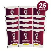 FIGURINHAS DA COPA QATAR 2022 -  BLISTER CARTELA COM 25 ENVELOPES