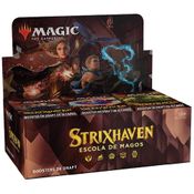 Jogo de Cartas e Baralho Draft Booster Box Magic Strixhaven Escola De Magos 15 cartas Wizard