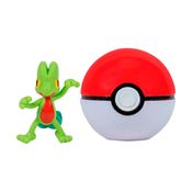 Pokemon - Clipe Pokebola - Treecko + Pokebola - Sunny