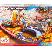 Pista Hot Wheels Mario Kart Castelo Do Caos Bowser - GNM22