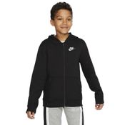 Jaqueta Infantil Nike Sportswear Club (XS ao XL) BV3699-010 (1T22) Cor Preto Tamanho M