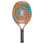 RAQUETE BEACH TENNIS  50% CARBONO 50% FIBRA DE VIDRO WBT ITALIAN TENIS DE PRAIA