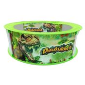 PISCINA DE BOLINHAS DINOSSAURO FLORESTA VERDE INFANTIL COM BOLSA DE TRANSPORTE