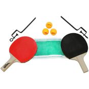 RAQUETE PARA PING PONG KIT C/ RAQUETE+3BOLAS+REDE