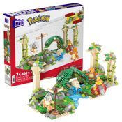 Blocos De Montar - Mattel - Pokémon - Mega Construção - Ruinas Da Selva - 464 Peças