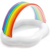 Piscina Infantil Nuvem Arco Iris 82 Litros - Intex 57141