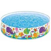 Piscina Infantil 958 Litros Snapset Oceano - Intex 56452
