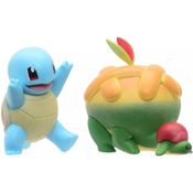 Bonecos Pokémon Battle Figure Pack - Squirtle E Appletun