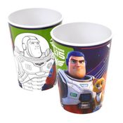 Copo do Buzz Lightyear Infantil Toy Story 320ML Kit 2 unidades