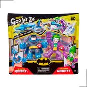 Goo Jit Zu - 2 Bonecos Elásticos de 10cm - Batman e Coringa