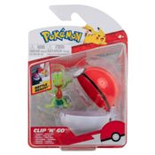 Pokémon e Pokébola Clip 'N' Go Treecko - Sunny